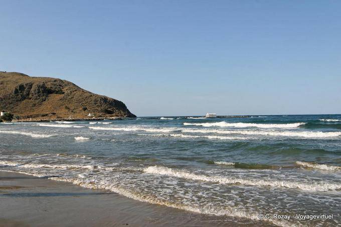 Georgioupoli am unteren Rand der Bucht von Almiros - Kreta, Griechenland