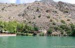 Zaros, die kleinen künstlichen See Volomos, Kreta.