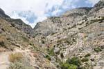 Landschaft Rouvas Schlucht nördlich von Zaros, Kreta.