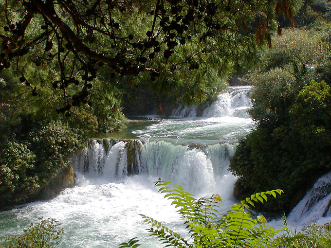 Torrent des Flusses Krka-Nationalpark, Kroatien
