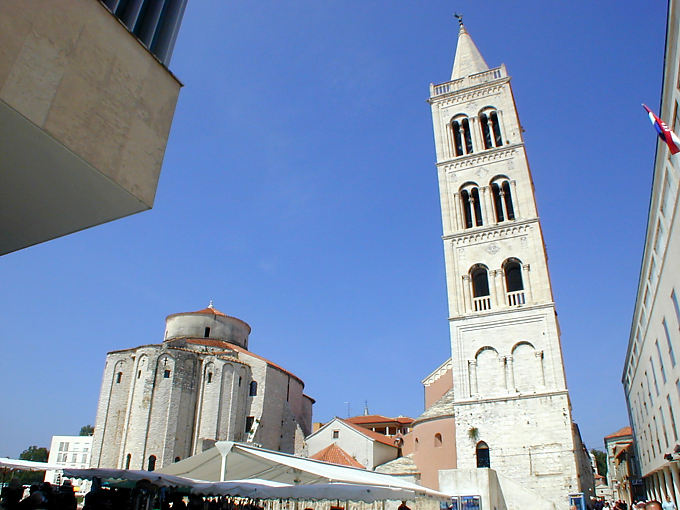 Zadar, St. Donatus Kirche, Kathedrale von St. Anastasia, Kroatien