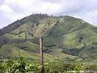 Landschaft durch den Menschen, Miches Hata Mayor gearbeitet, Dominikanische Rep..