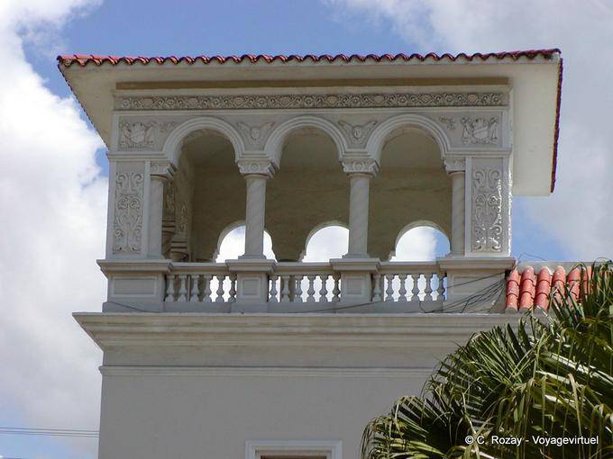 Top of Casa del Sacramento, Calle Isabel la Catolica Santo Domingo, Dominikanische Rep.
