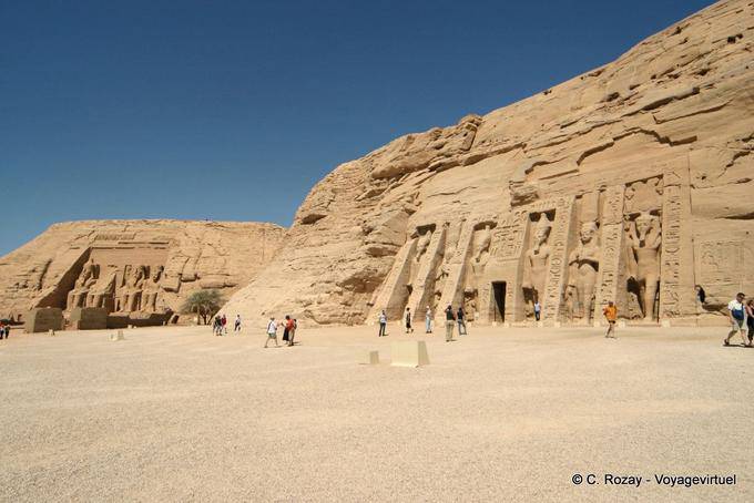 Übersicht der Website, Abu Simbel - Aegypten