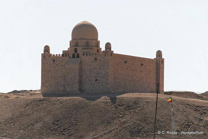 New Fatimiden-Stil, der Agha Khan Mausoleum, das linke Ufer des Nils, Assuan - Aegypten
