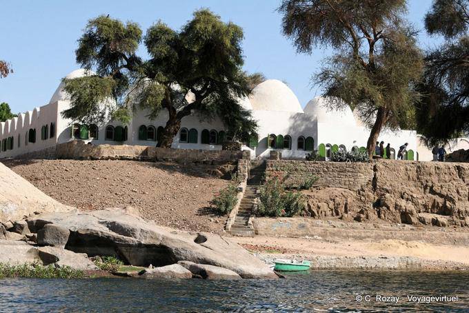 Nubian Moschee der Insel Elephantine, Assuan - Aegypten
