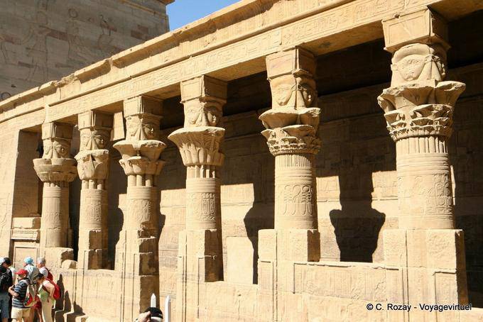 Das Haus der Geburt (Mamisi) im Tempel der Isis, Philae - Aegypten