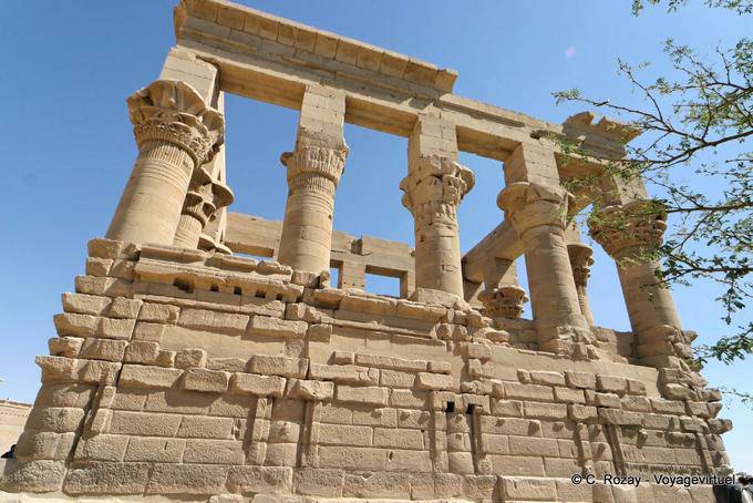 Philae, Trajan-Kiosk - Aegypten