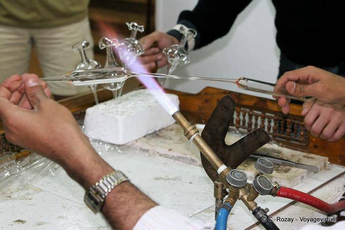 Heizung Glas, Glas Assuan - Aegypten