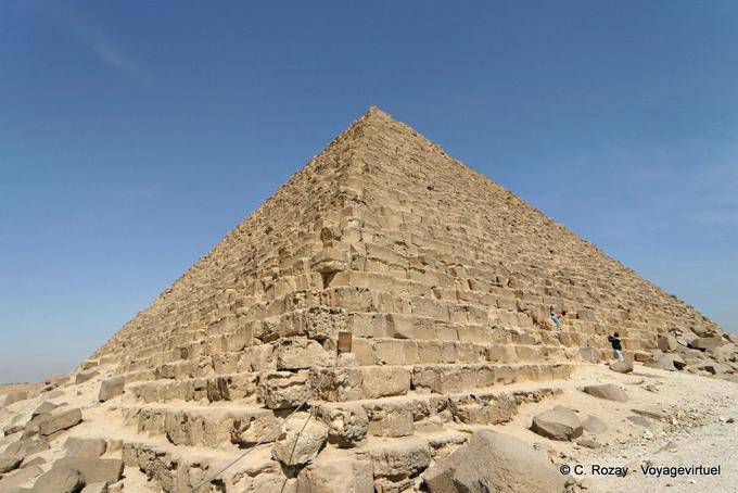 Die Pyramide des Mykerinos, GisehNecropolis - Aegypten