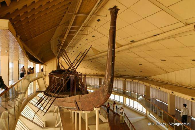 Das Solarboot, Giza - Aegypten