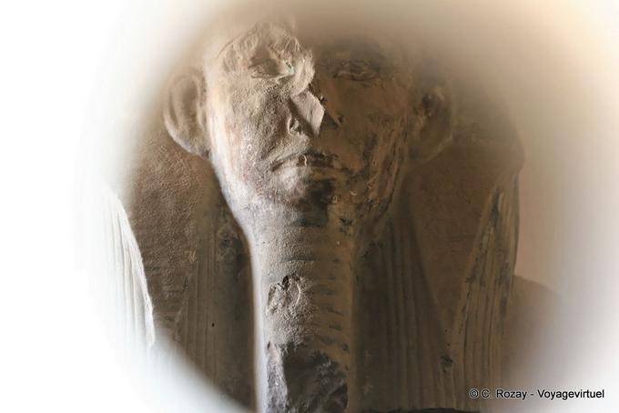 Serdab der Statue von König Djoser, Sakkara - Aegypten