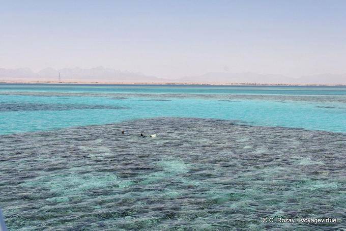 Farben des Rotes Meer, Hurghada - Aegypten