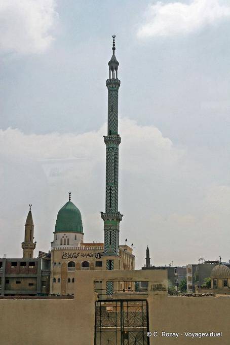 Faden Minarett in Kairo - Aegypten