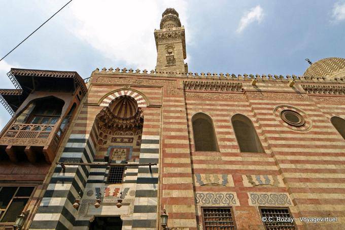 El-Azhar-Moschee, die Schönheit der islamische Kunst, Kairo - Aegypten