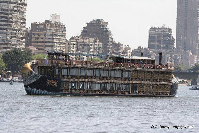Boot auf dem Nil, Kairo - Aegypten