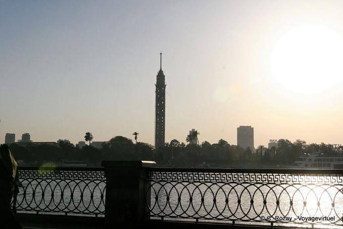 Minarett Schatten, Kairo - Aegypten