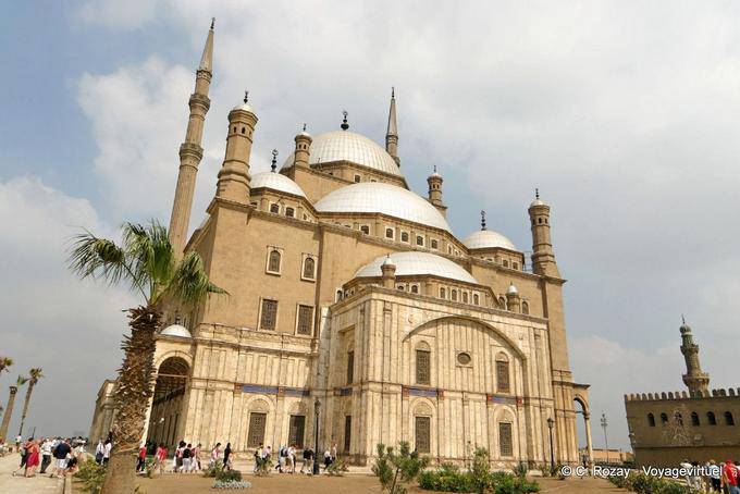 Mohamed Ali-Moschee, Rückansicht, Kairo - Aegypten