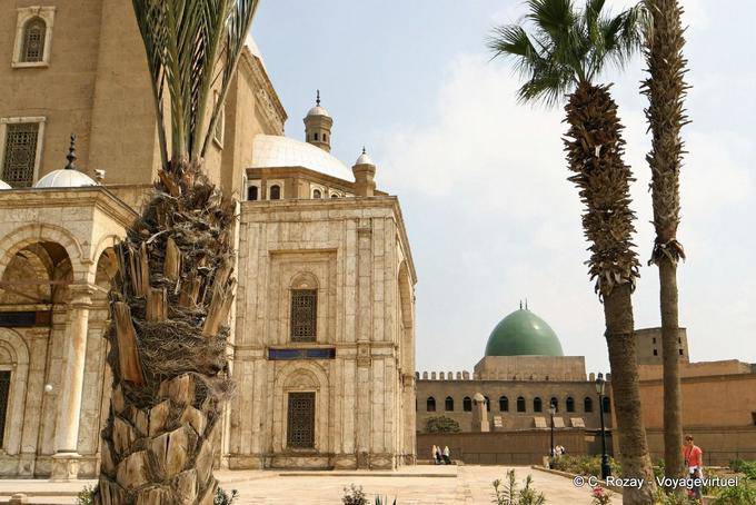 Mehemet Ali und der rechten Seite der Moschee Jahr Mohamad Nasr, Kairo - Aegypten