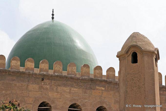 Grüne Kuppel der Moschee Jahr Mohamad Nasr, Kairo - Aegypten
