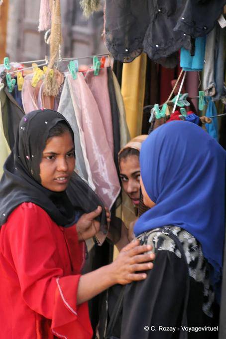 Frauen in Ägypten, Luxor - Aegypten