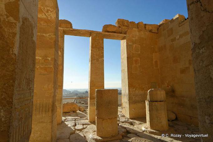 In den Himmel, Kapelle der Hathor, Tempel der Hatschepsut - Aegypten