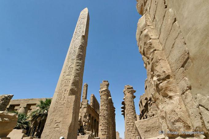 Obelisk von Thutmosis I, Karnak Tempel - Aegypten