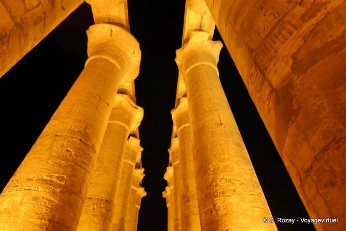 Prozessions Kolonnade von Amenophis III, Luxor - Aegypten