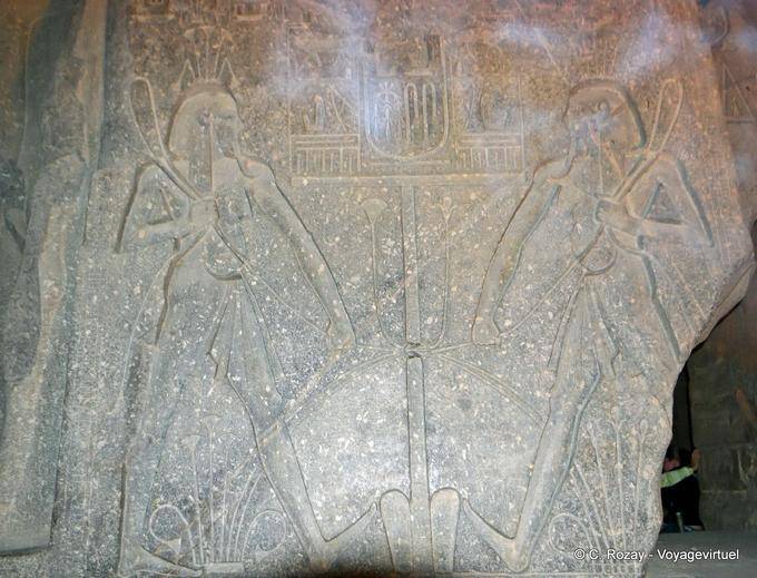 Vereinheitlichung von Ober- und Unterägypten, Luxor-Tempel - Aegypten
