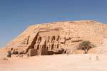 Panorama Hill Großen Tempel Amun-Re und Re-Harachte, Abu Simbel gewidmet, Ägypten.