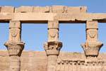 Kiosk Hall of Nectanebo, Philae-Tempel, Ägypten.