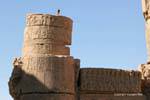 Denkmal der Nectanebo, Philae-Tempel, Ägypten.