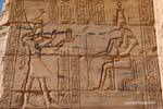 Darstellung von Thoth, Tempel von Philae, Ägypten.