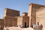 Außenansicht ist, Philae-Tempel, Ägypten.