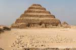 Pyramide Grad der Djoser (Imhotep), Sakkara, Ägypten.