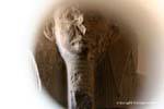 Serdab der Statue von König Djoser, Sakkara, Ägypten.