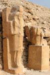 Karyatiden Statuen von Djoser, Sakkara, Ägypten.