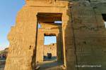 Pfad des Allerheiligsten zu Sobek Tempel von Kom Ombo gewidmet, Ägypten.