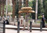 Brothalter an dem Kopf, Cairo, Ägypten.