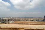 Kairo, oben auf dem Burgmauer, Ägypten.