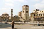 Khan el-Khalili-Bereich, um Al-Azhar, Kairo, Ägypten.