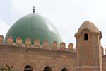 Grüne Kuppel der Moschee Jahr Mohamad Nasr, Kairo, Ägypten.