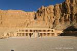 Porticos vom zweiten Hof, Hatschepsut-Tempel, Zirkus Deir el-Bahari sehen, Ägypten.