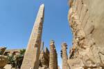 Obelisk von Thutmosis I, Karnak Tempel, Ägypten.