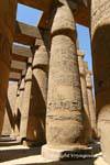 Kapital lotiform, Karnak-Tempel, Ägypten.