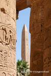 Entdeckung des Obelisken der Hatschepsut, Karnak-Tempel, Ägypten.