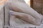 Finesse eines Kegel Skulptur, Neunheit, Karnak-Tempel, Ägypten.