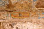 Farbpatrone, Karnak-Tempel, Ägypten.