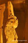 Nefertari Meryenmout, oben der Statue, Luxor-Tempel, Ägypten.