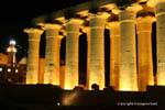 Kolonnade von Amenhotep und zündete Moschee, Tempel von Luxor, Ägypten.
